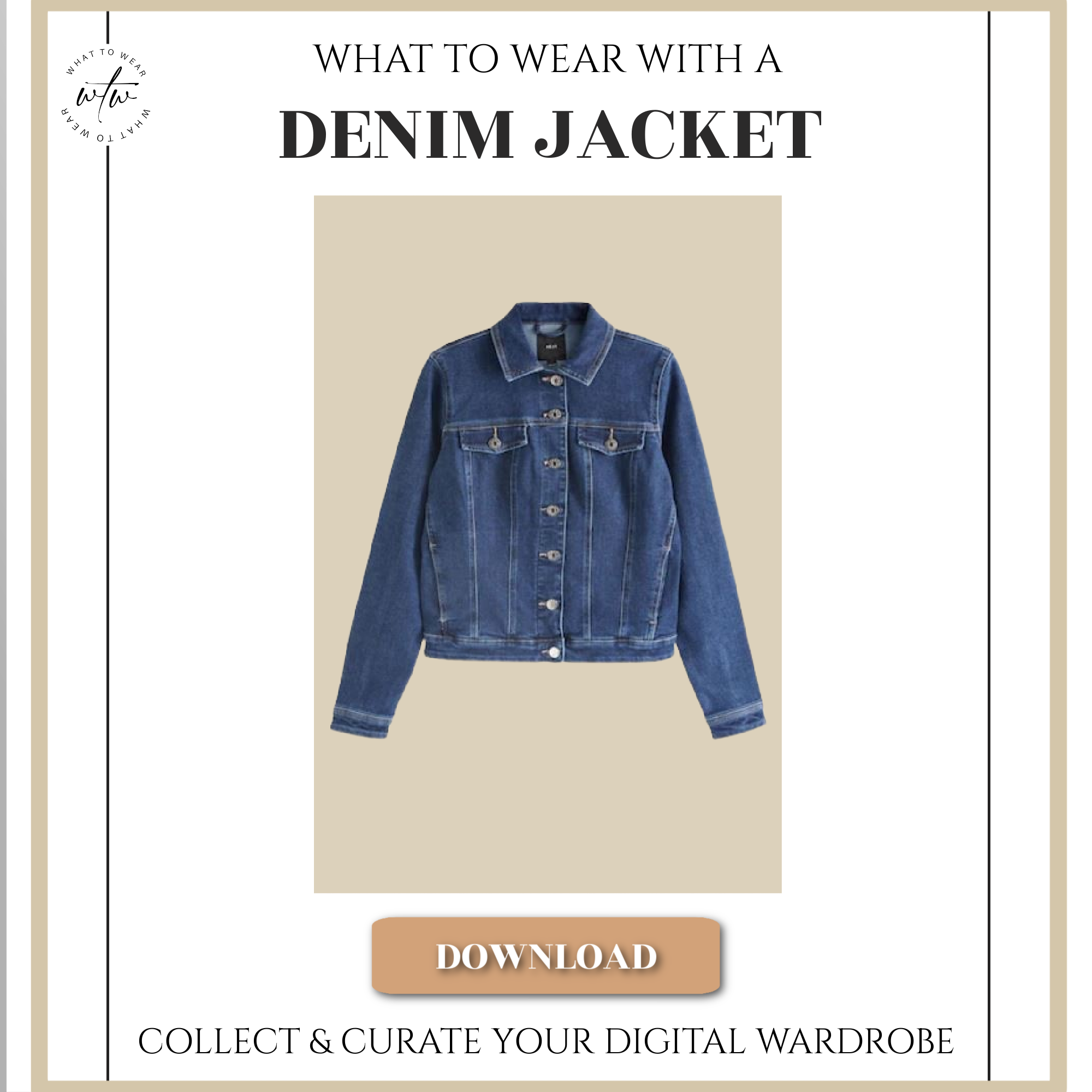 What to wear with a denim jacket