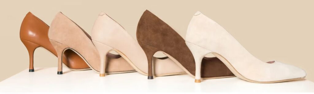 Ally shoes fie shades of nude shoe