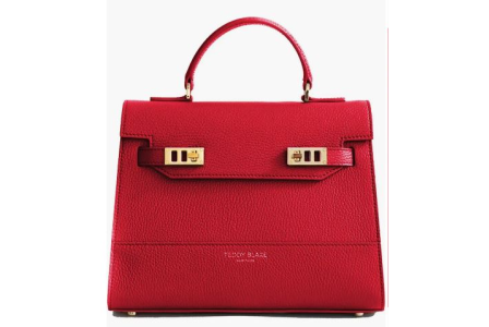 teddy blake red bag