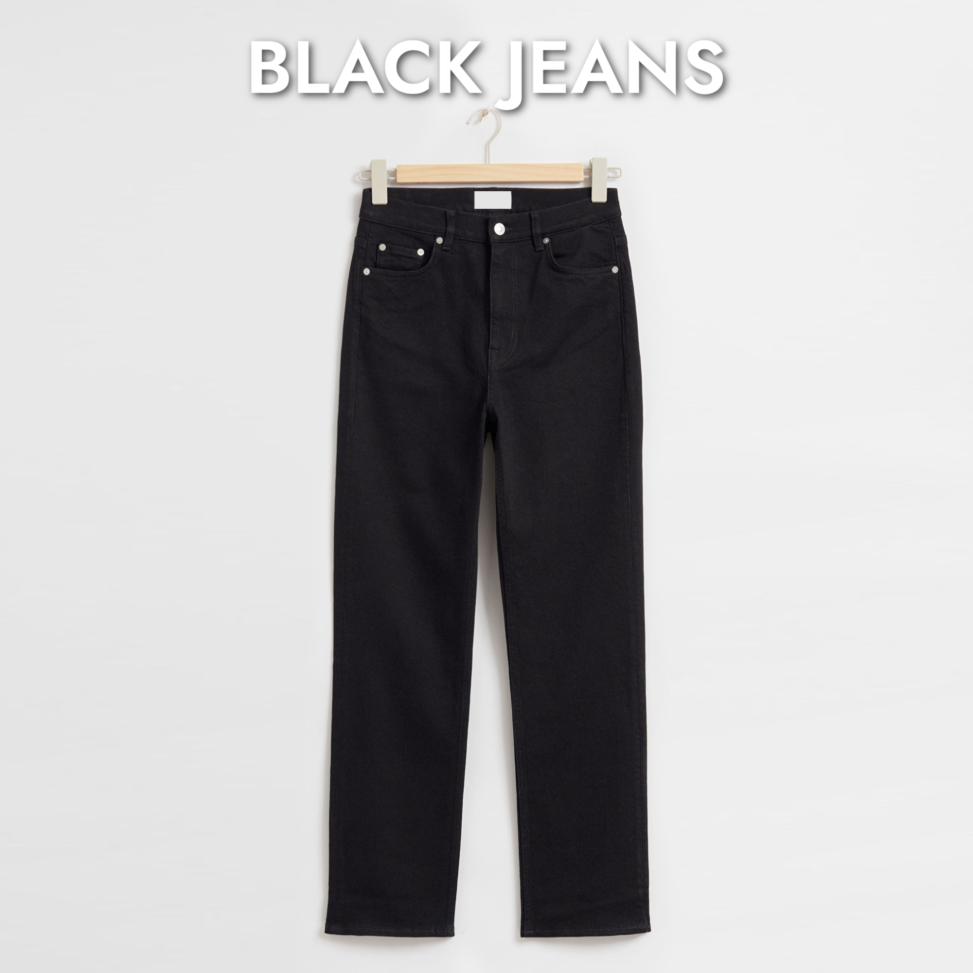 what to wear with black jeans