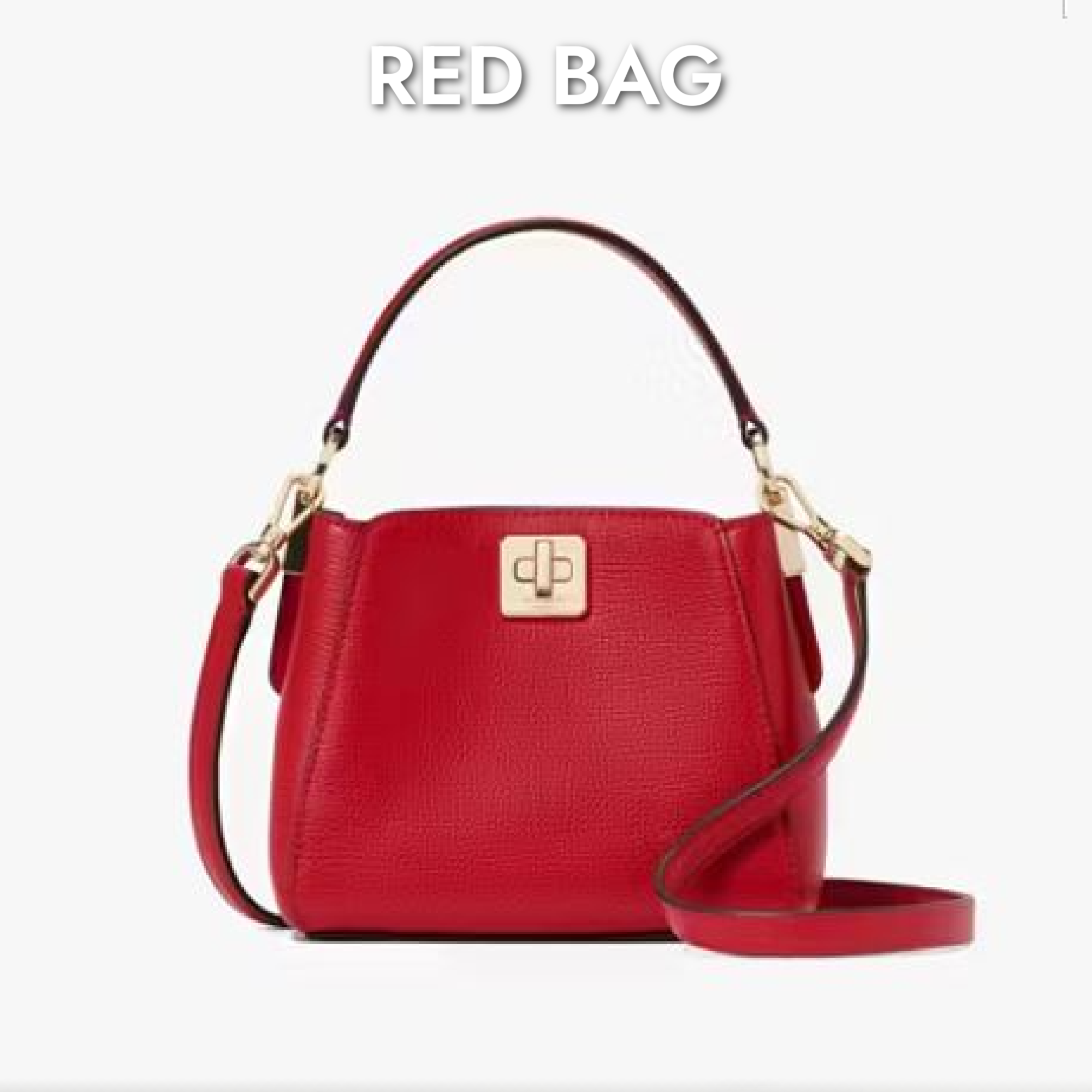 what to wear with a red purse