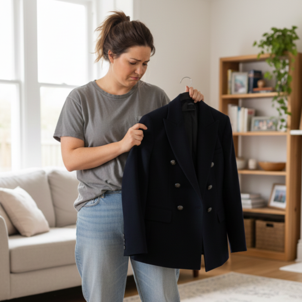 How to style a navy blazer