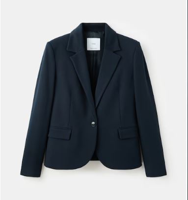 navy blazer outfits